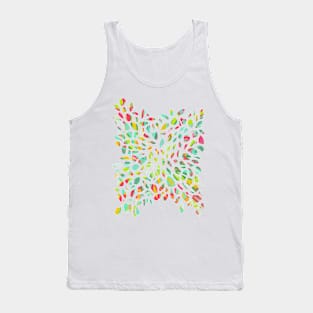 Carnival Drops No. 4: the 4th Piece to a Brightly Colored Abstract Art Series Tank Top